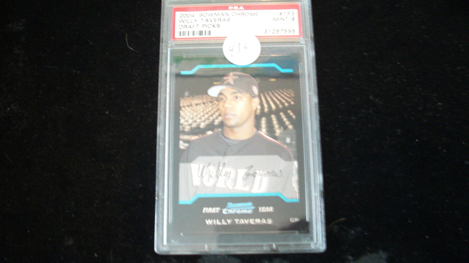 psa graded willy taveras mint 9 (1 of 1)