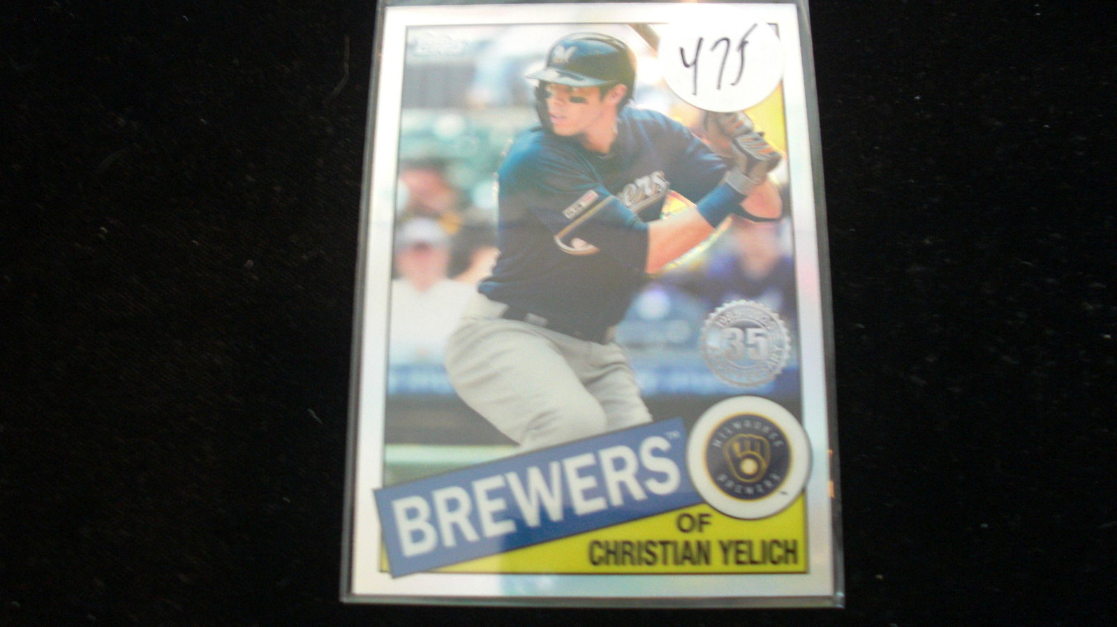 christian yelich topps: brewers
