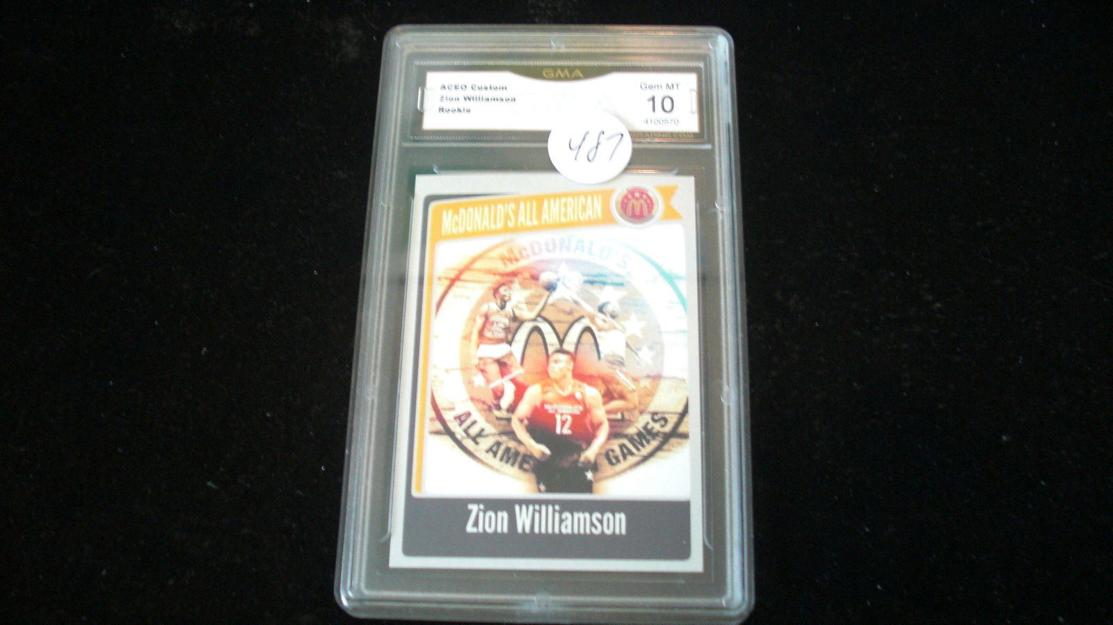 gma graded zion williamson rookie mint 10 (1 of 1)