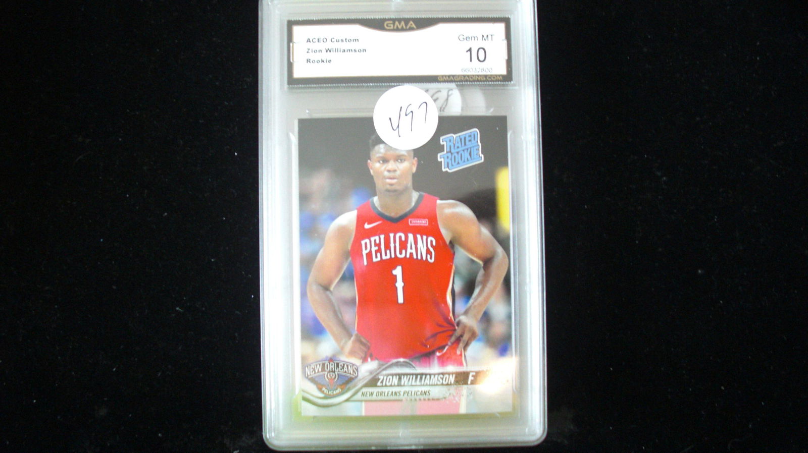 gma graded zion williamson rookie mint 10 (1 of 1)