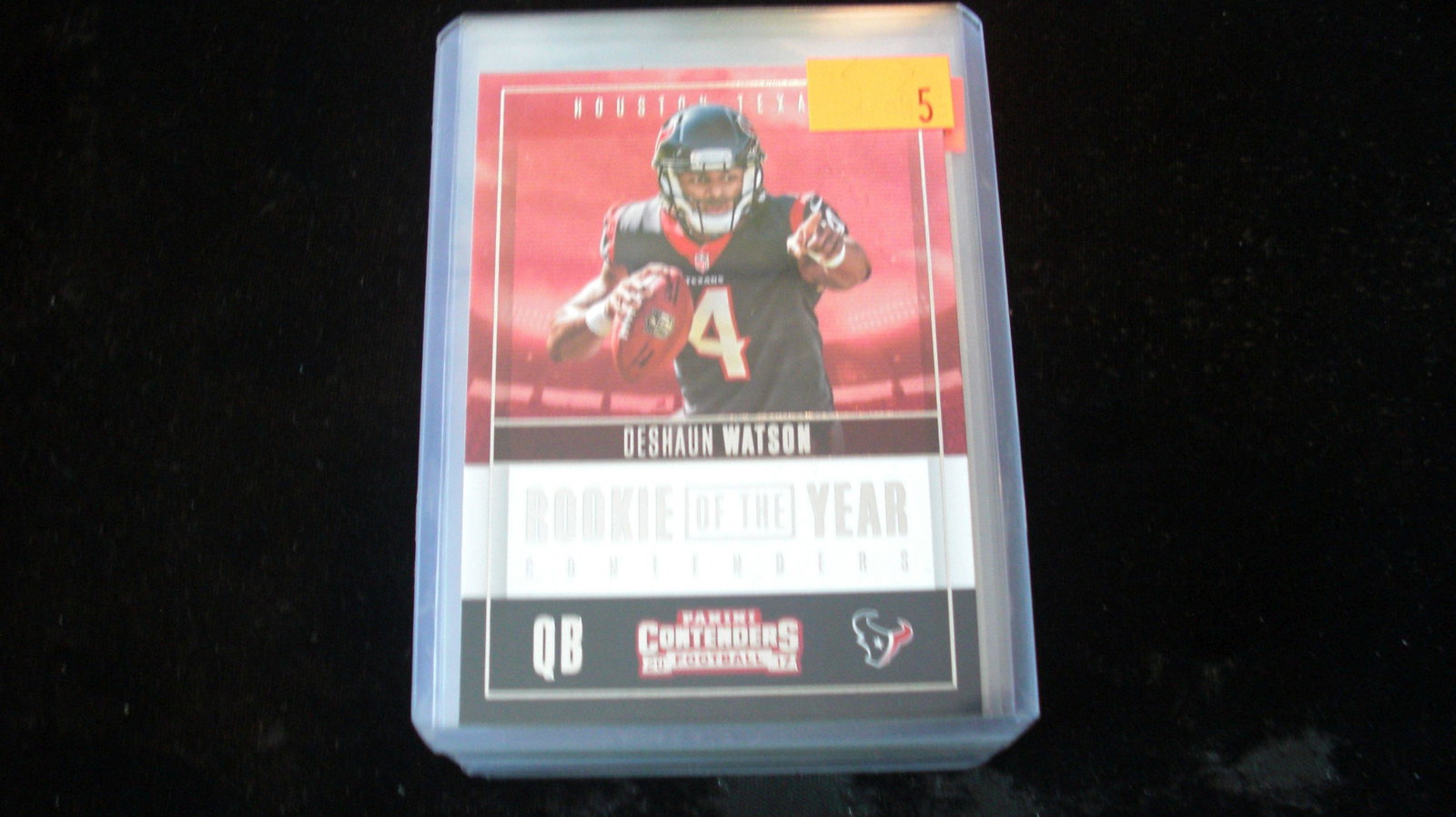 deshaun watson texans rookie of the year: in top loader