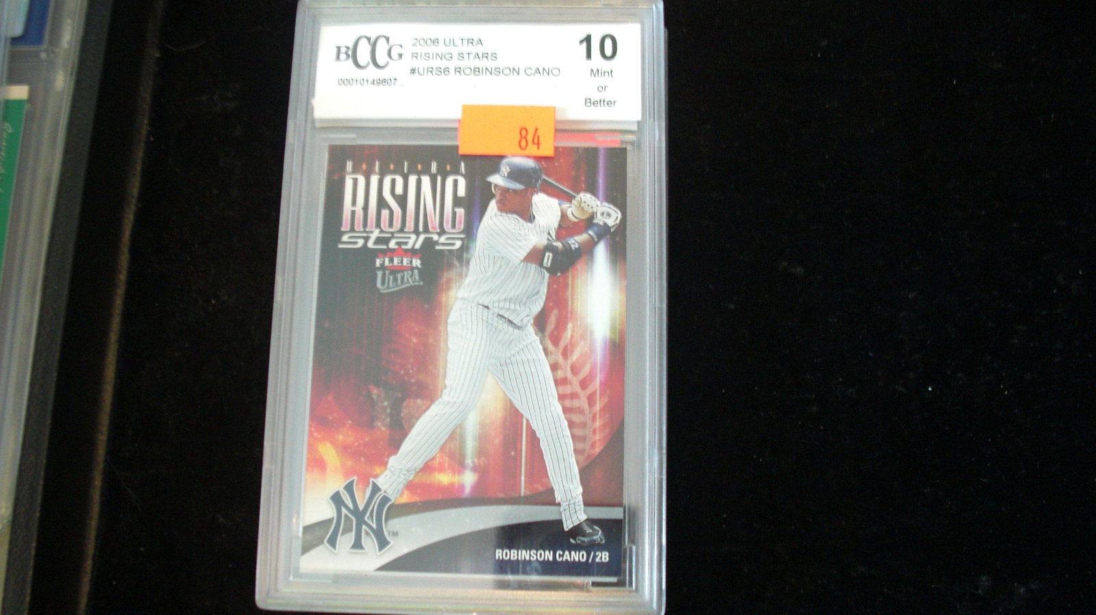 beckett graded robinson cano mint 10: nice graded card