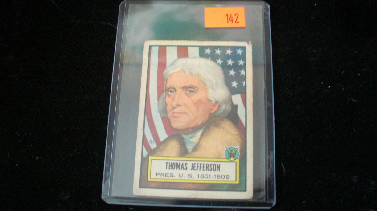 vintage thomas jefferson no.3: in top loader