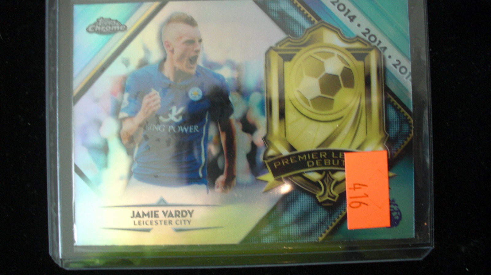 jamie vardy card soccer: soccer