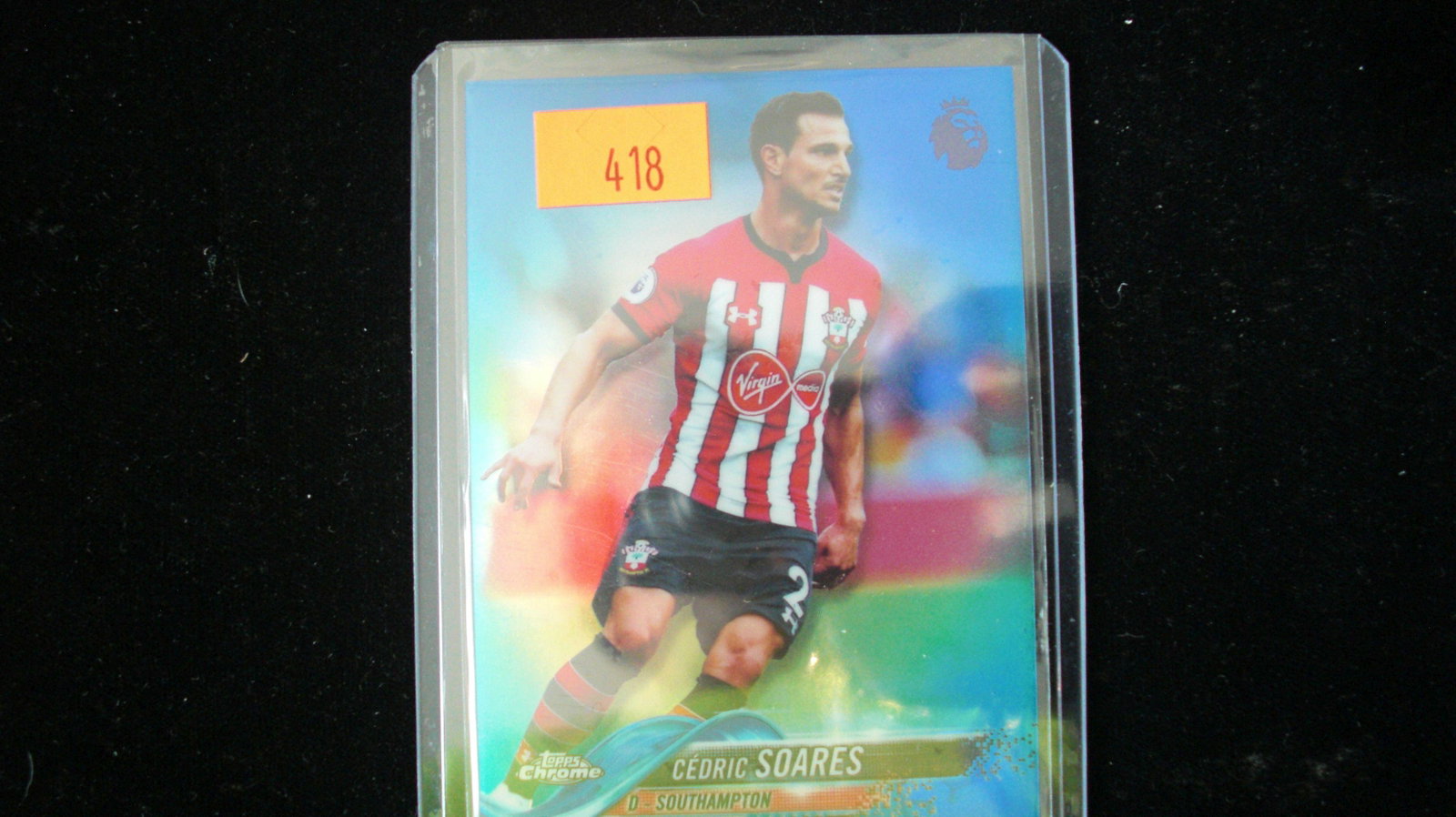 cedric soares soccer card: soccer