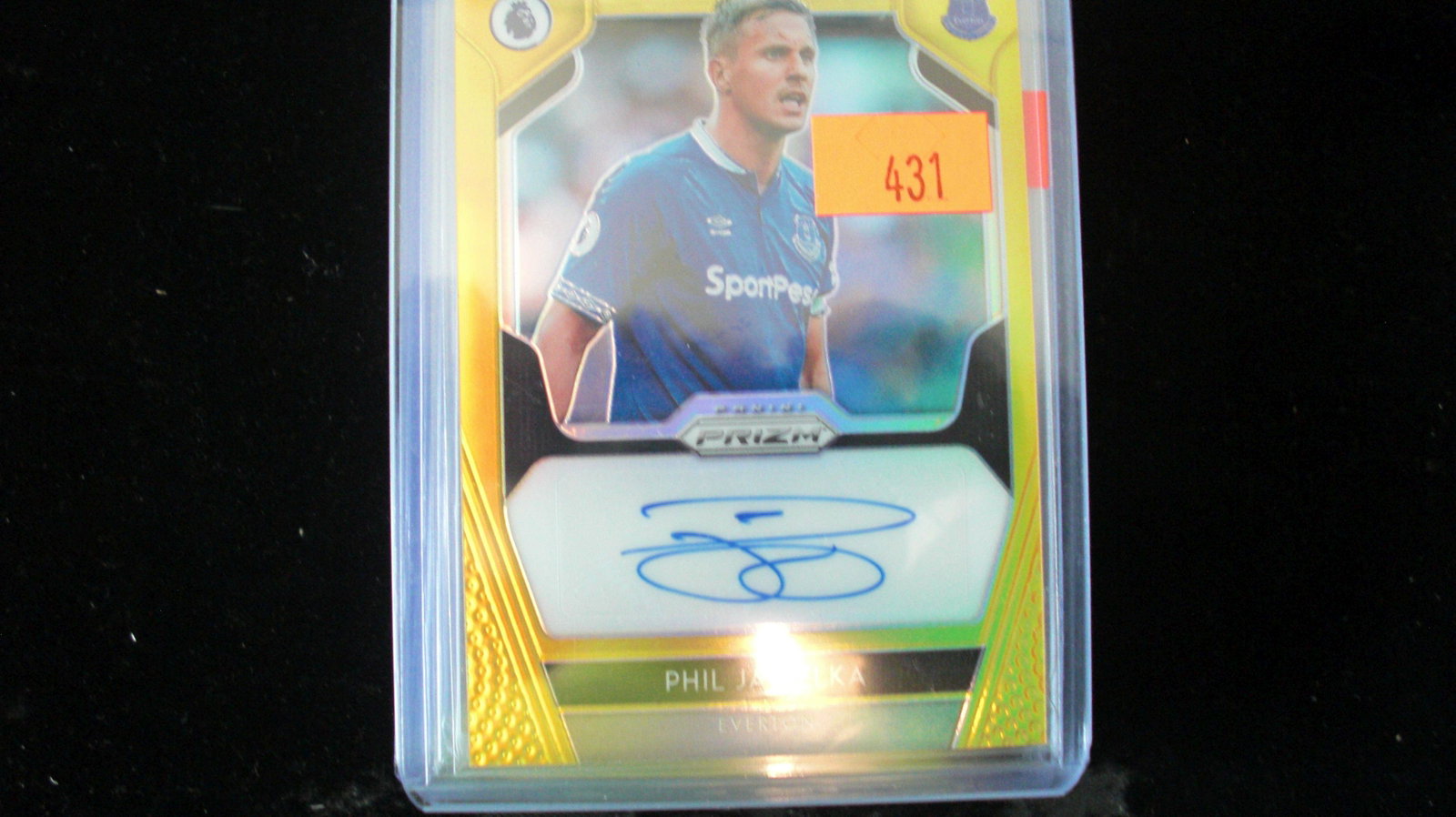 phil jagielka signature #04/10: soccer low numbered