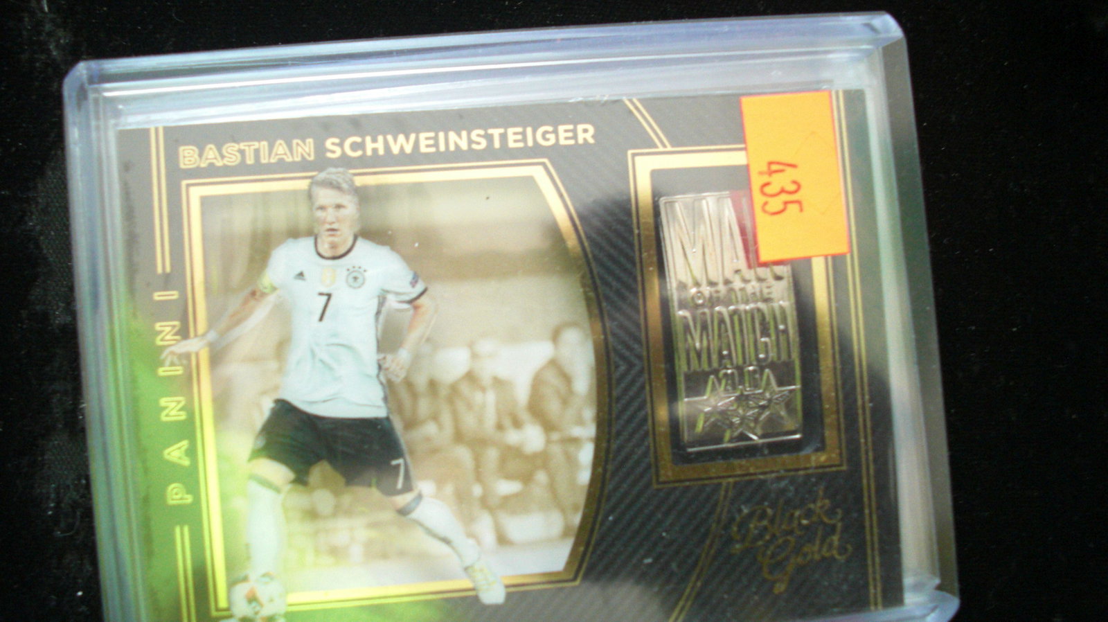 bastian schweinsteiger black gold medallion: soccer