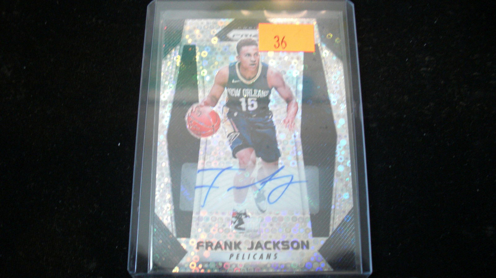 signature card frank jackson rookie (1 of 1)
