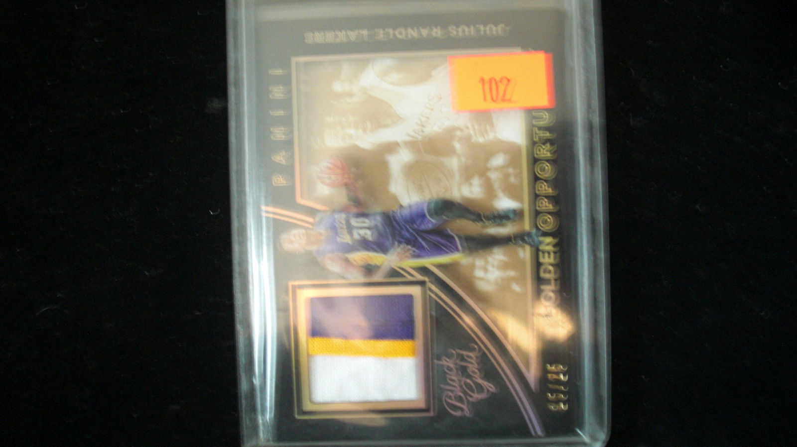 black gold jersey #25/25 julius randle (1 of 1)