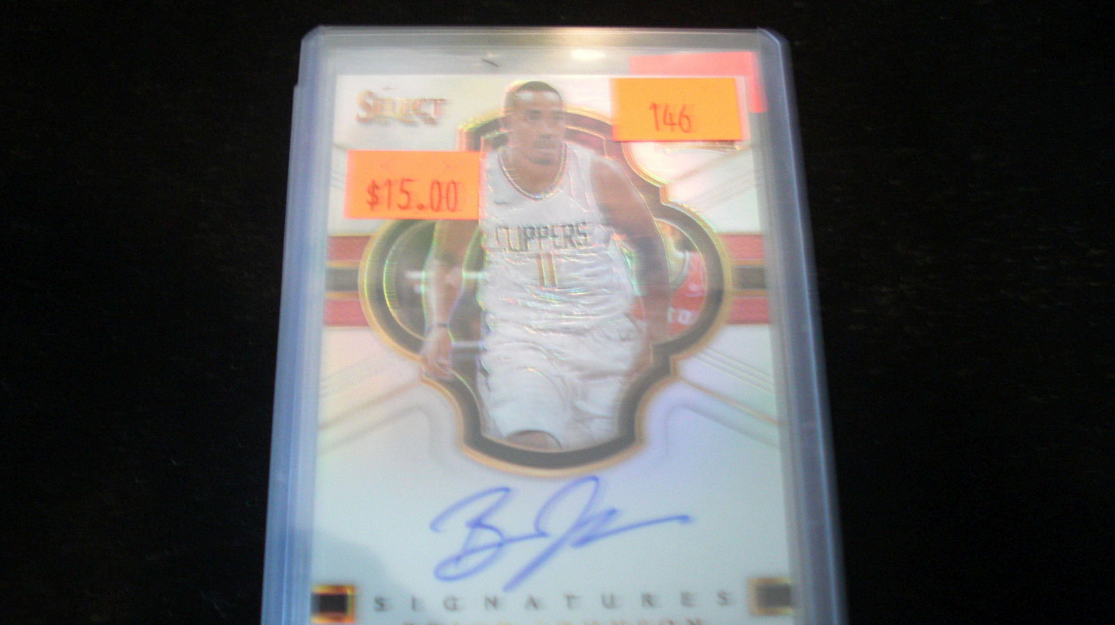 brice johnson signature card  #110/149 (1 of 1)