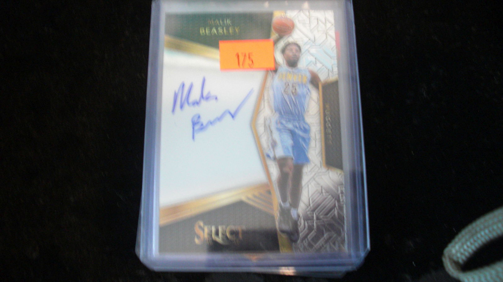 malik beasley signature select #003/299 (1 of 1)