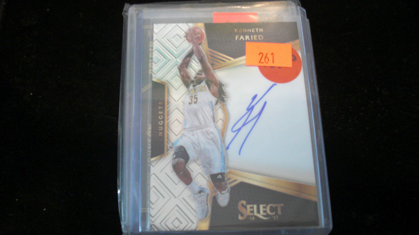 kenneth faried signature select #19/99 (1 of 1)