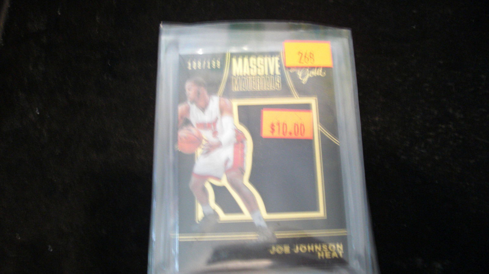 black gold joe johnson jersey #108/199 (1 of 1)
