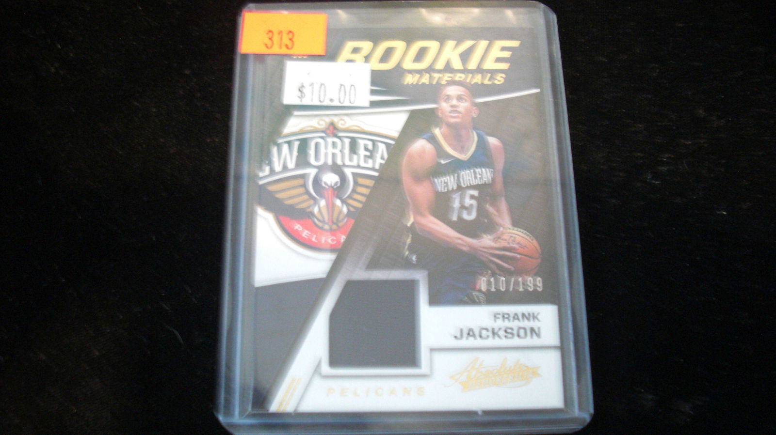 frank jackson jersey #010/199 rookie (1 of 1)