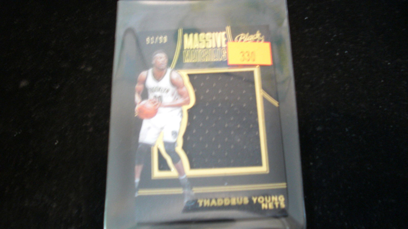 black gold jersey #51/99 thaddeus young (1 of 1)