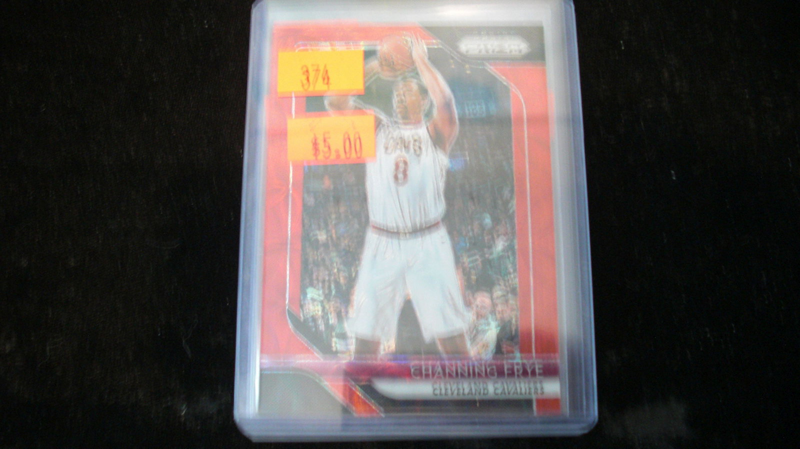 red prizm #85/88 channing frye: in top loader