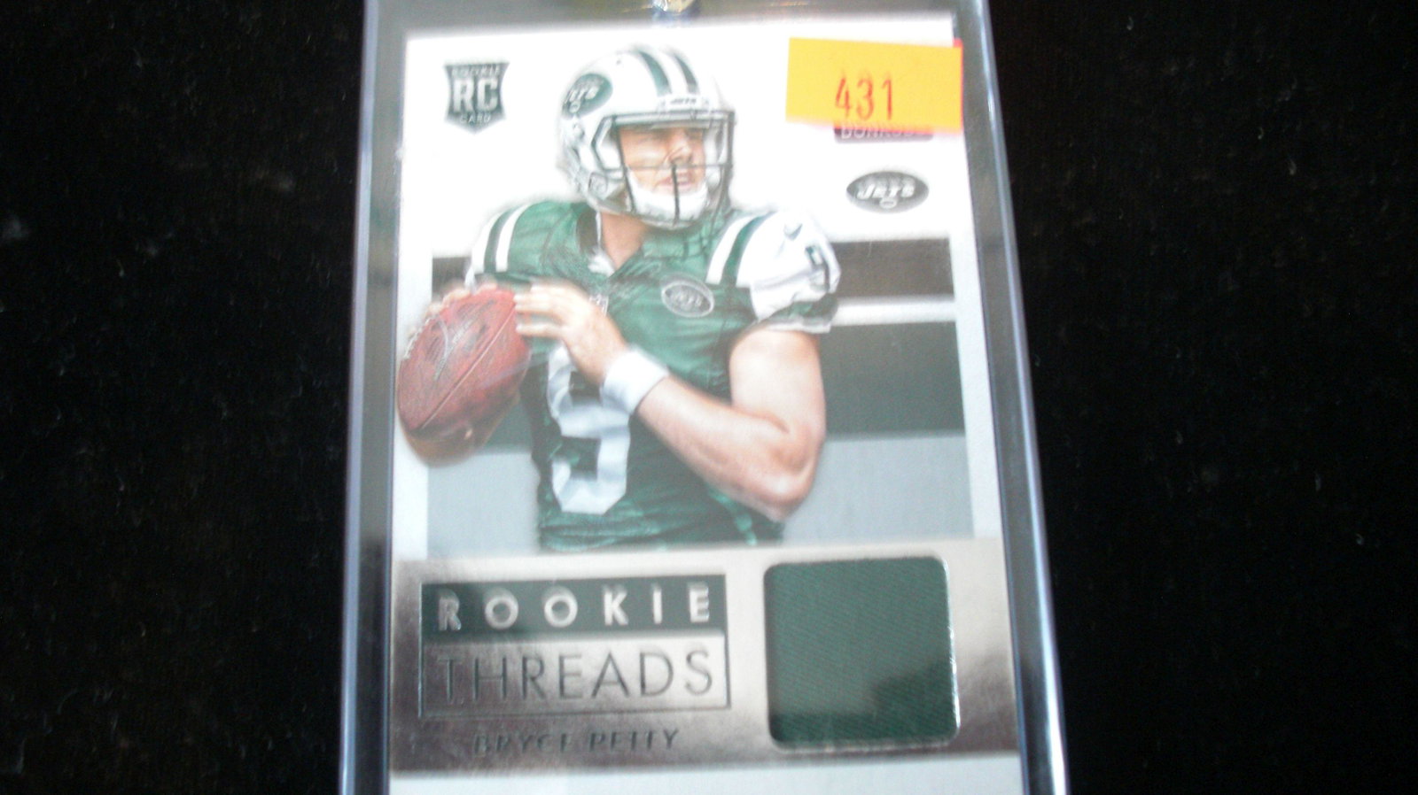 bryce petterh jersey rookie: in hard plastic case