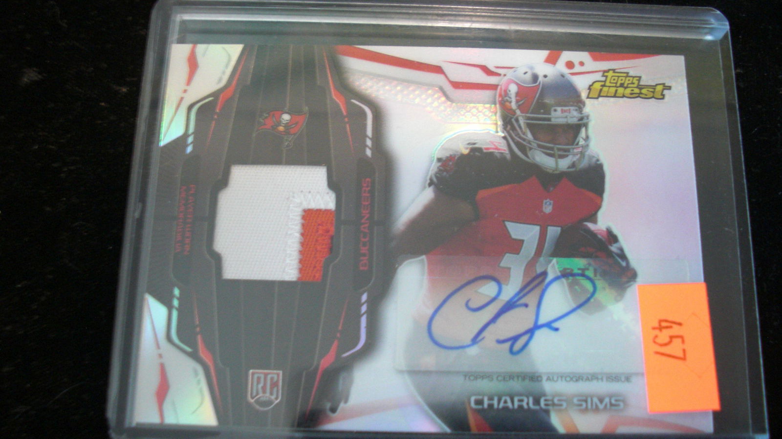 charles sims signature/jersey rookie (1 of 1)