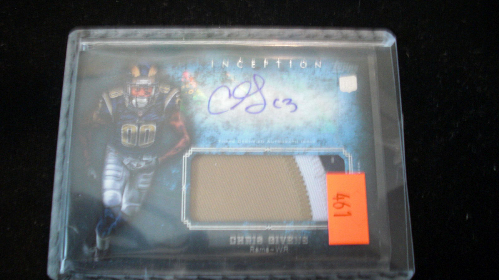 chris brown signature/jersey inception (1 of 1)