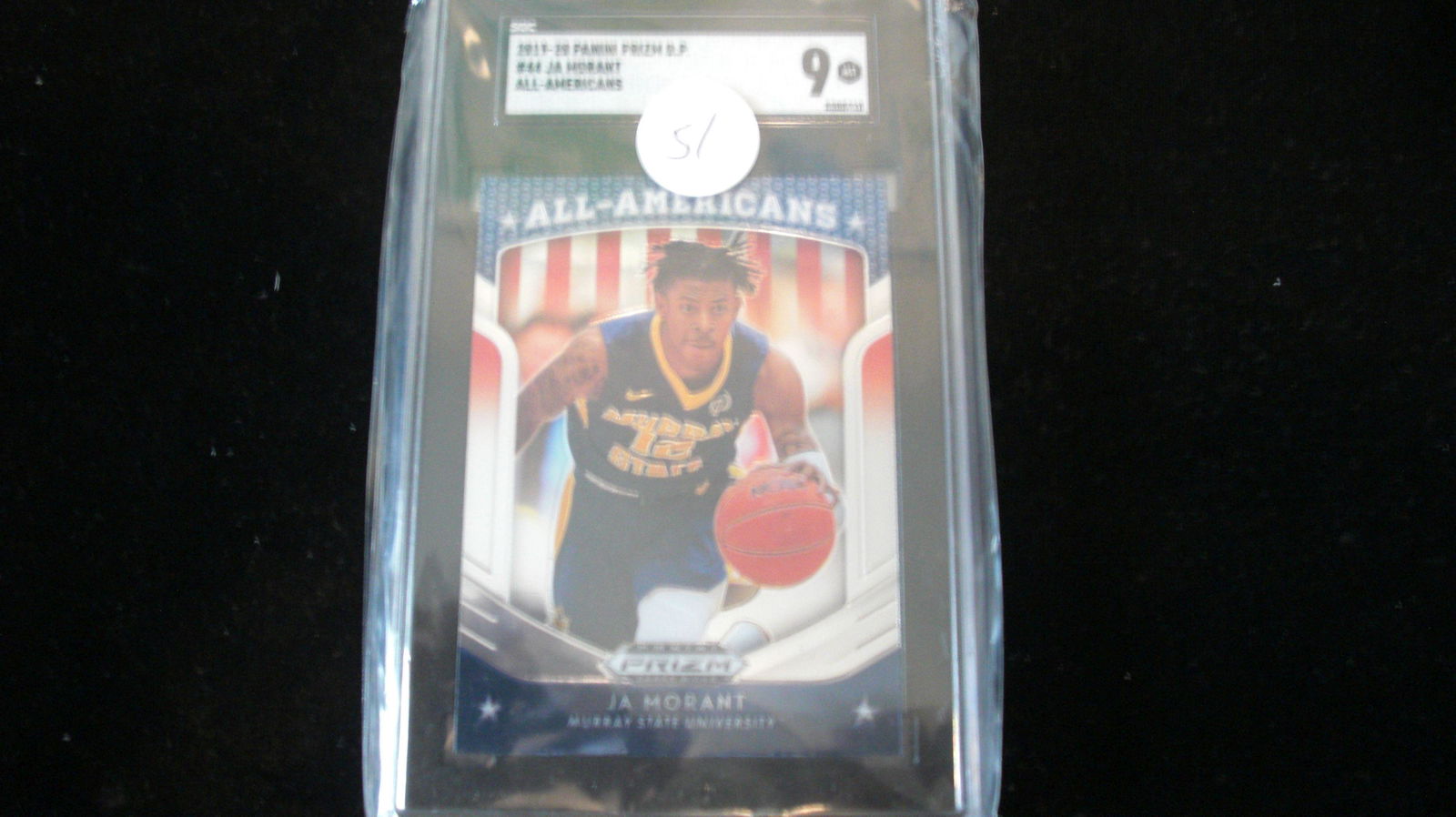 sgc graded ja morant all american mint 9 (1 of 1)