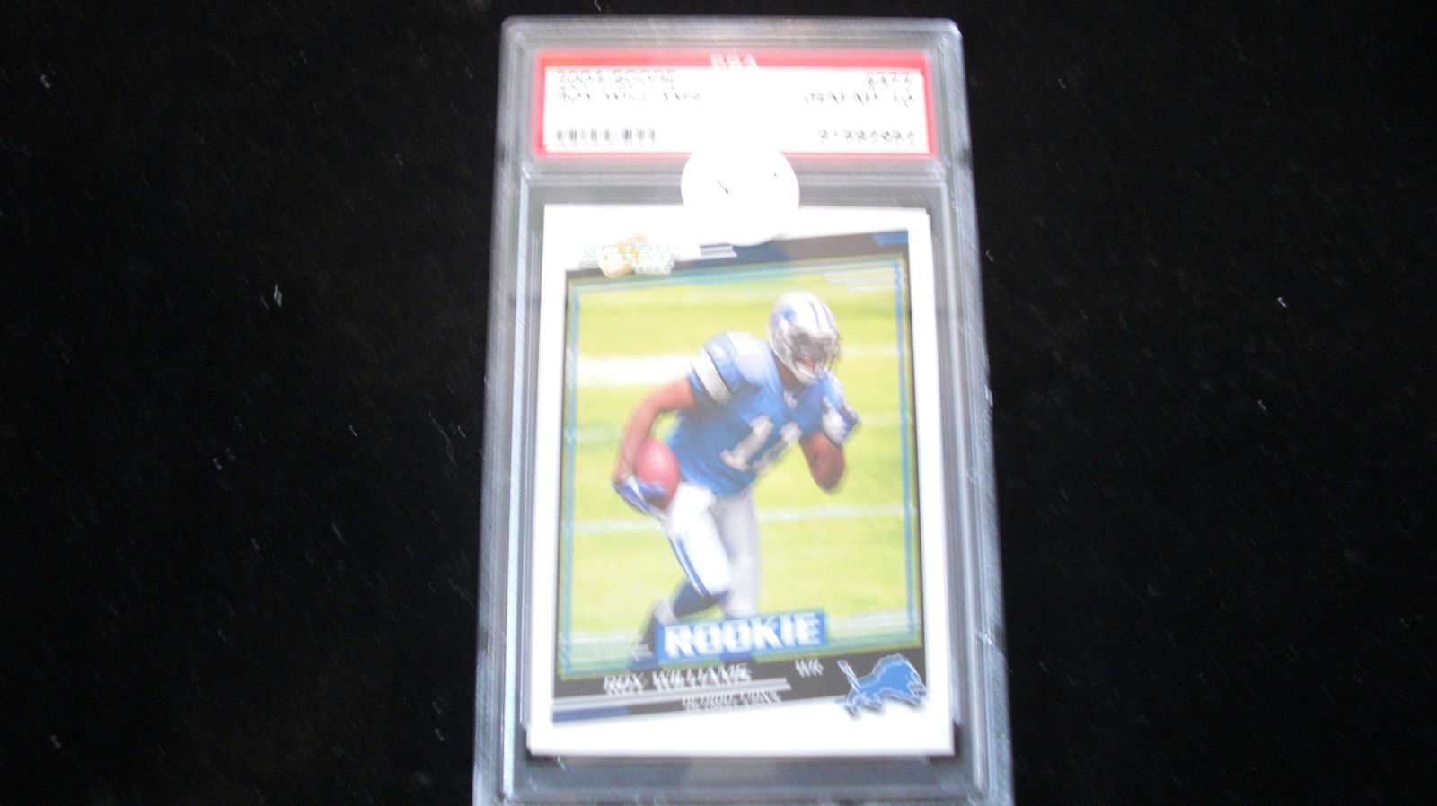 psa graded 2004 roy williams mint 10 rookie (1 of 1)