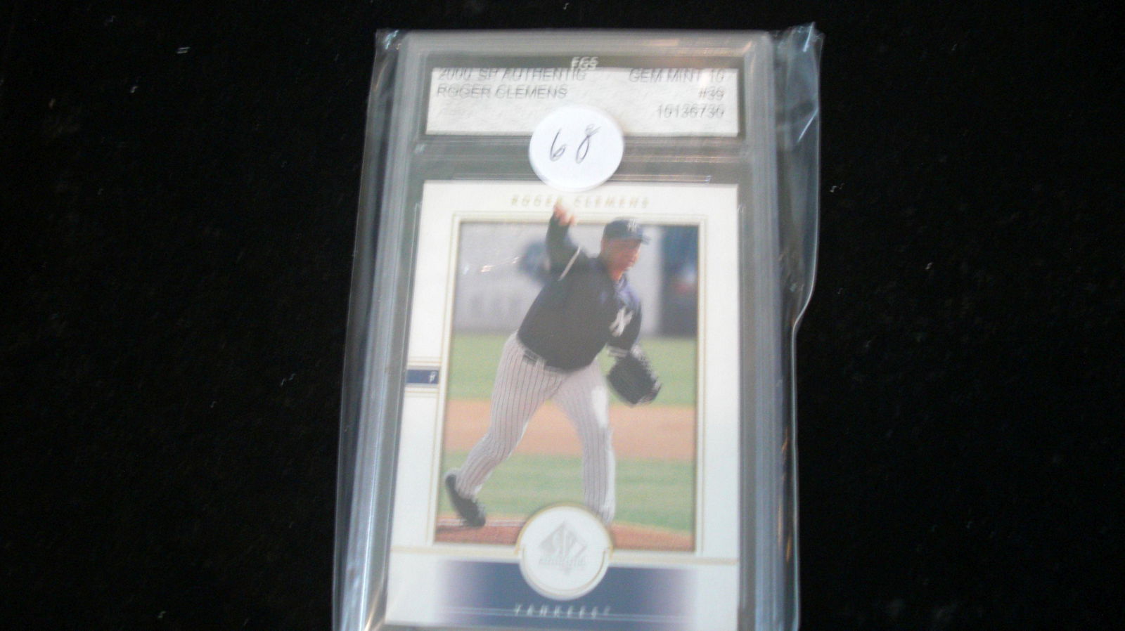 fgs graded roger clemens mint 10 (1 of 1)