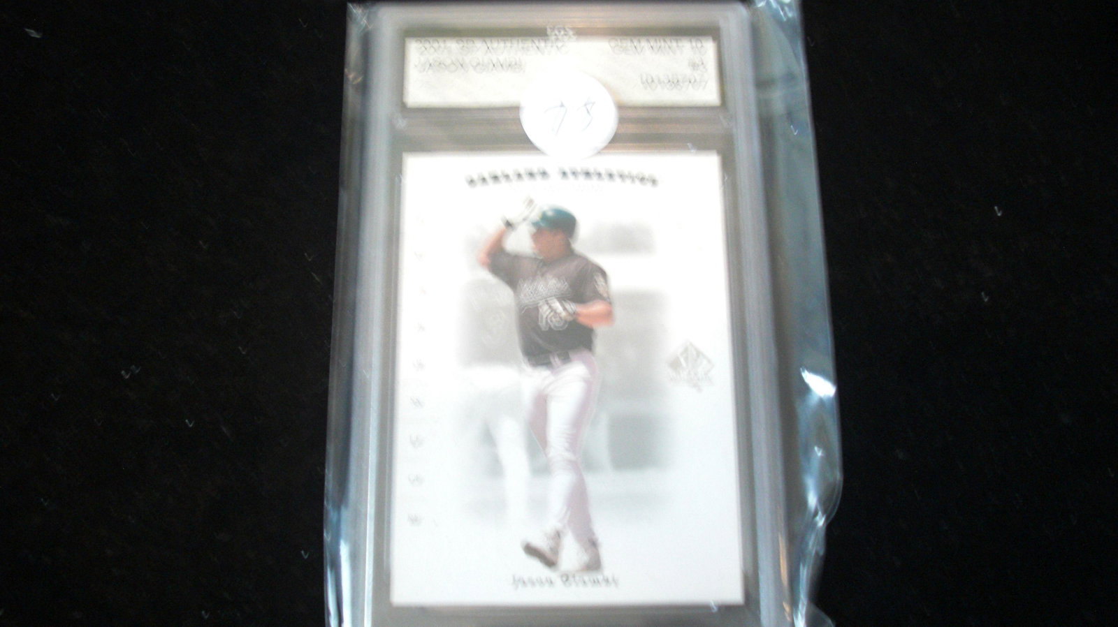 fgs graded jason giambi mint 10 (1 of 1)