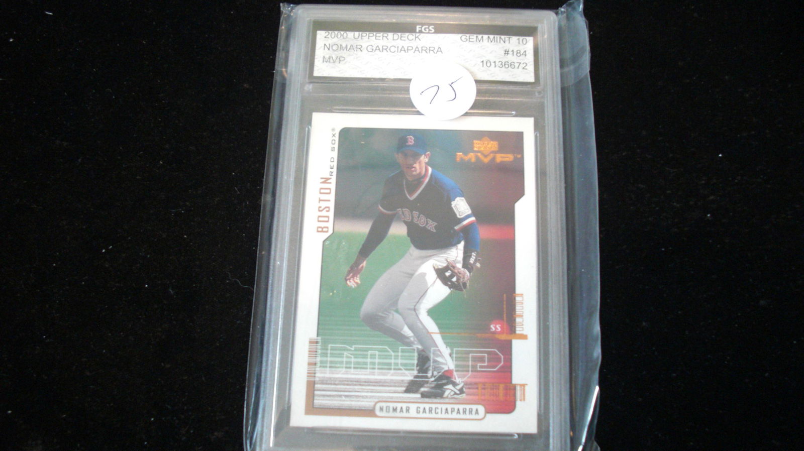 fgs graded nomar garciaparra mint 10 (1 of 1)