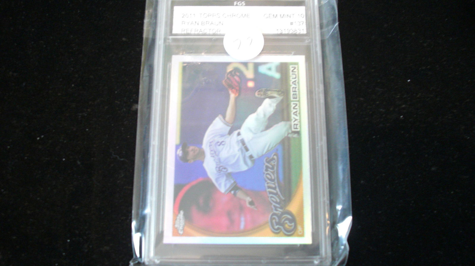fgs graded ryan braun mint 10 (1 of 1)