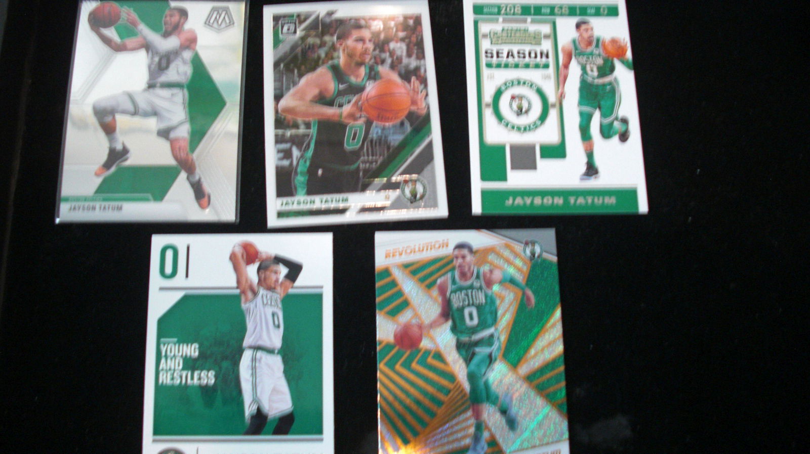 lot of 5 jayson tatum cards (1 of 1)