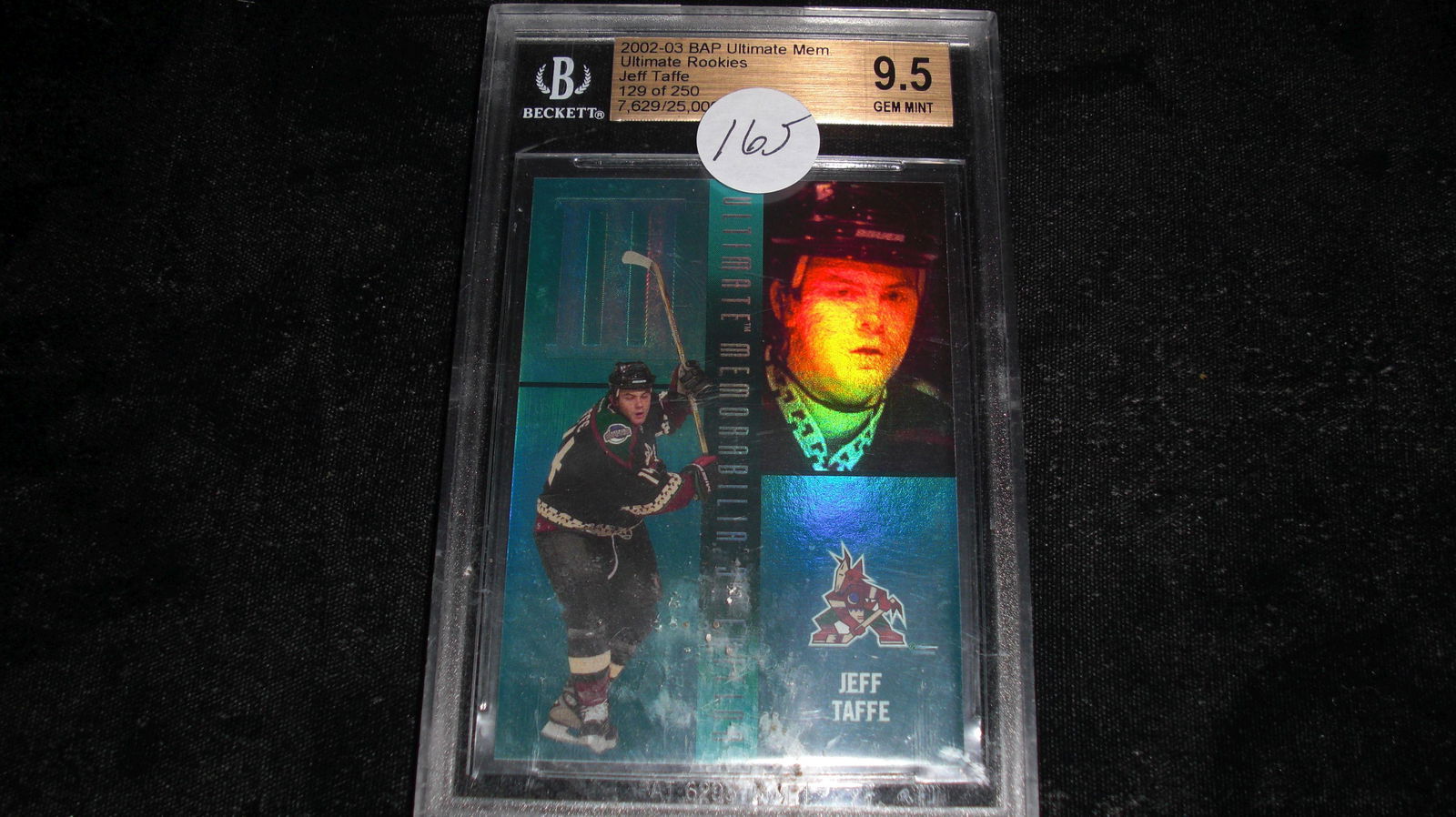 beckett graded jeff taffe mint 9.5 (1 of 1)
