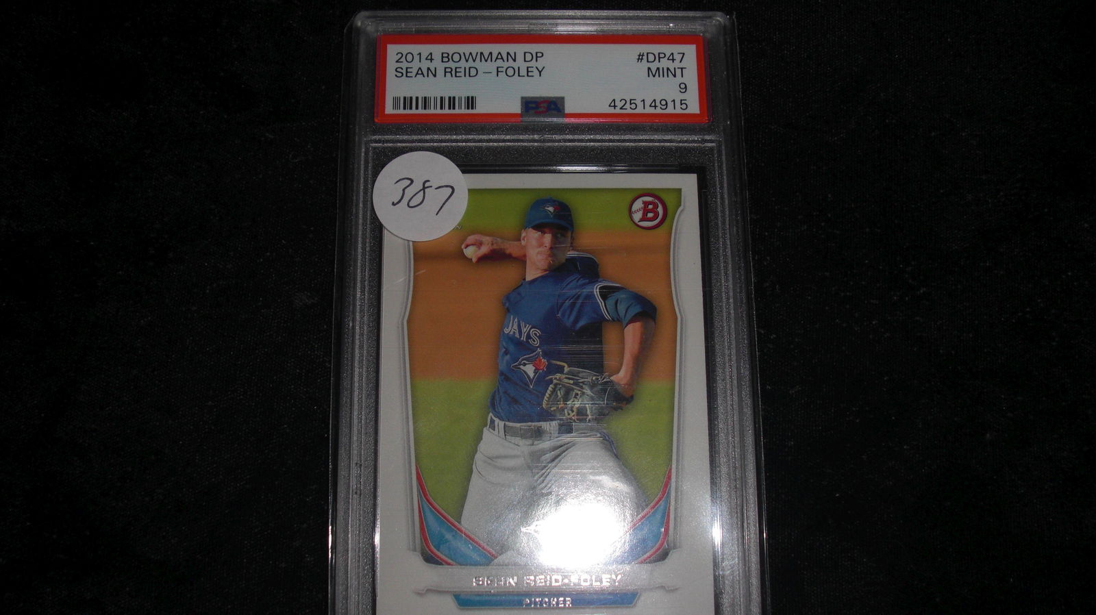 psa graded 2014 sean reid mint 9 (1 of 1)