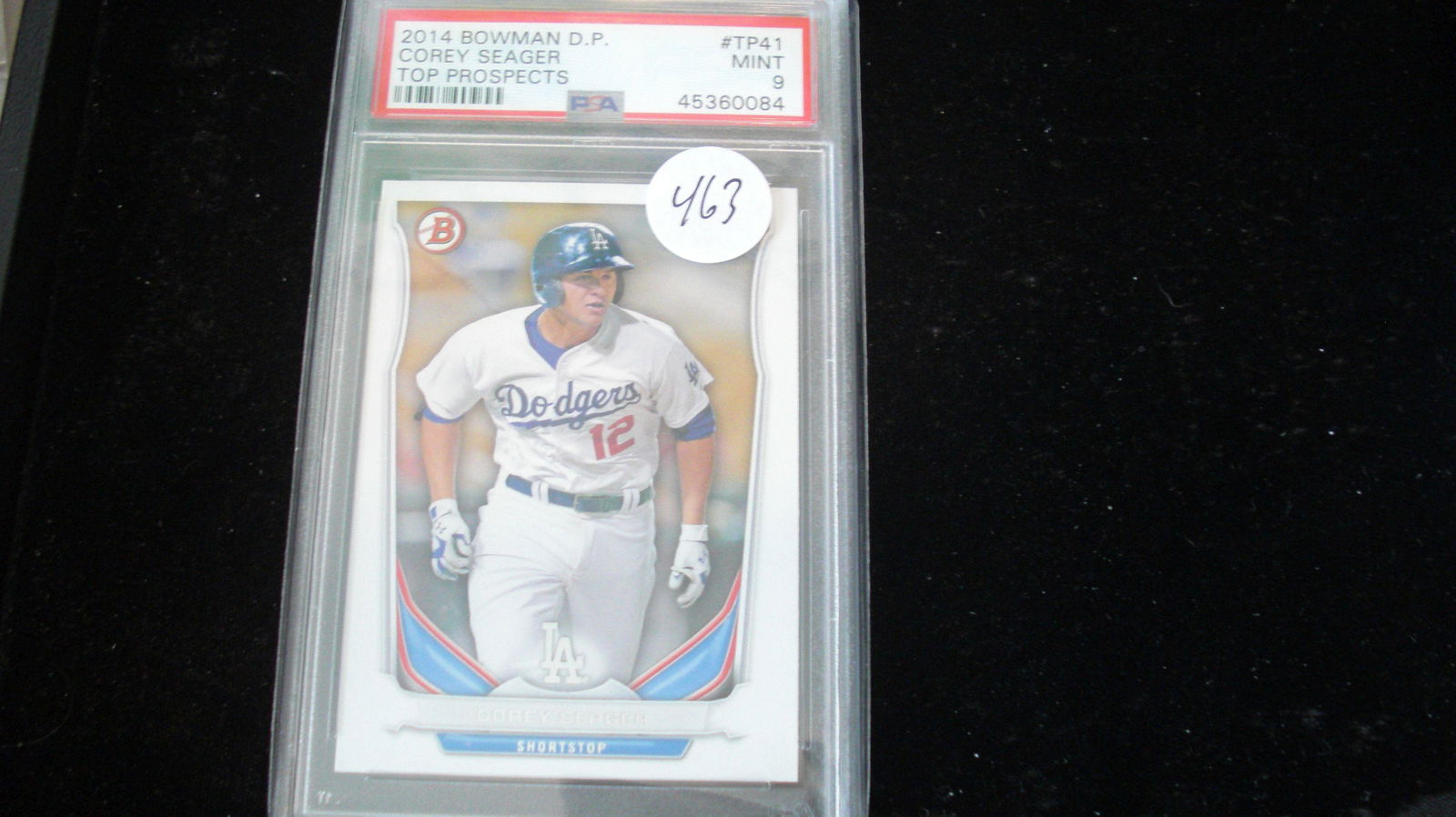 psa graded corey seager mint 9 (1 of 1)