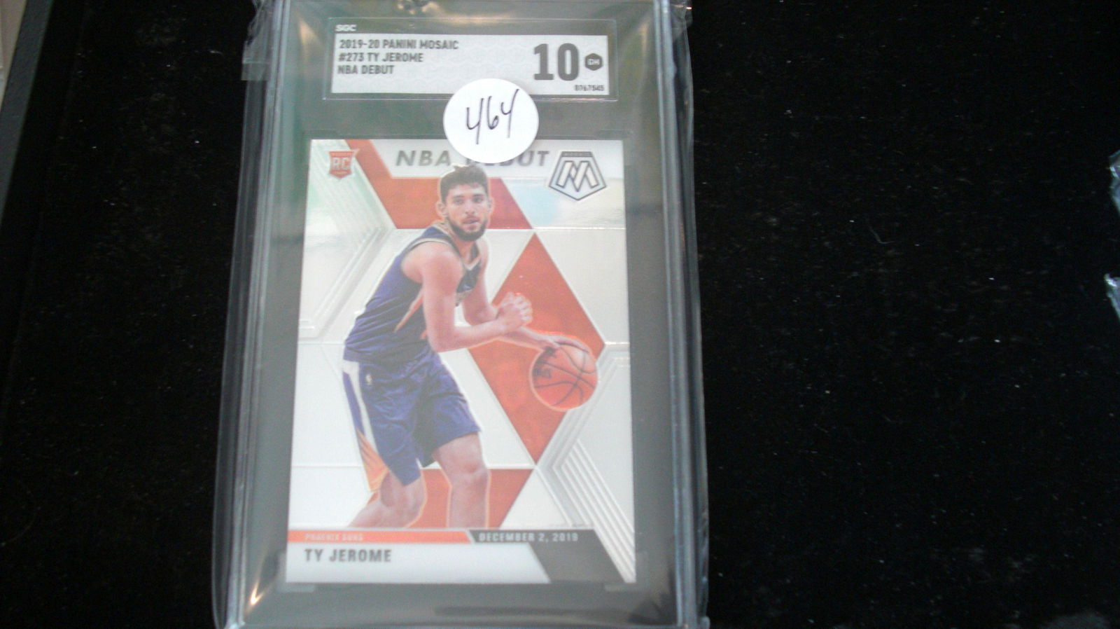 sgc graded ty jerome rookie mint 10 (1 of 1)
