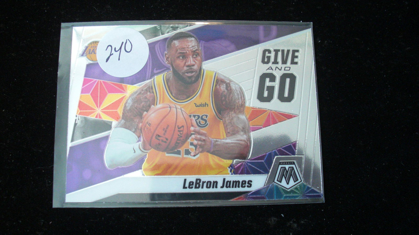lebron james give and go mosaic no.8: mosaic