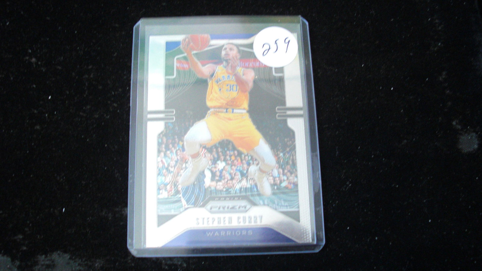 stephen curry prizm no.98: in top loader