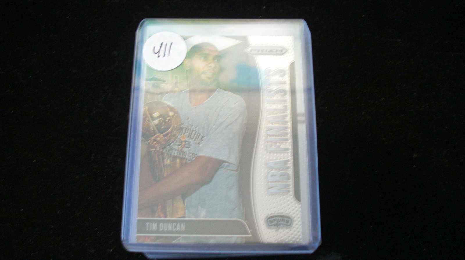 tim duncan prizm no.5: in top loader