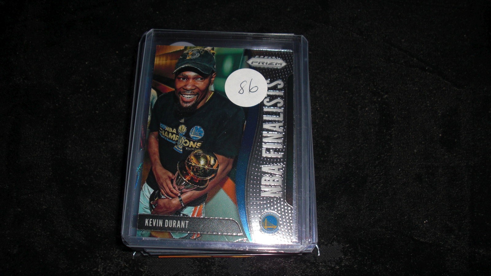 kevin durant nba finalist prizm: in top loader