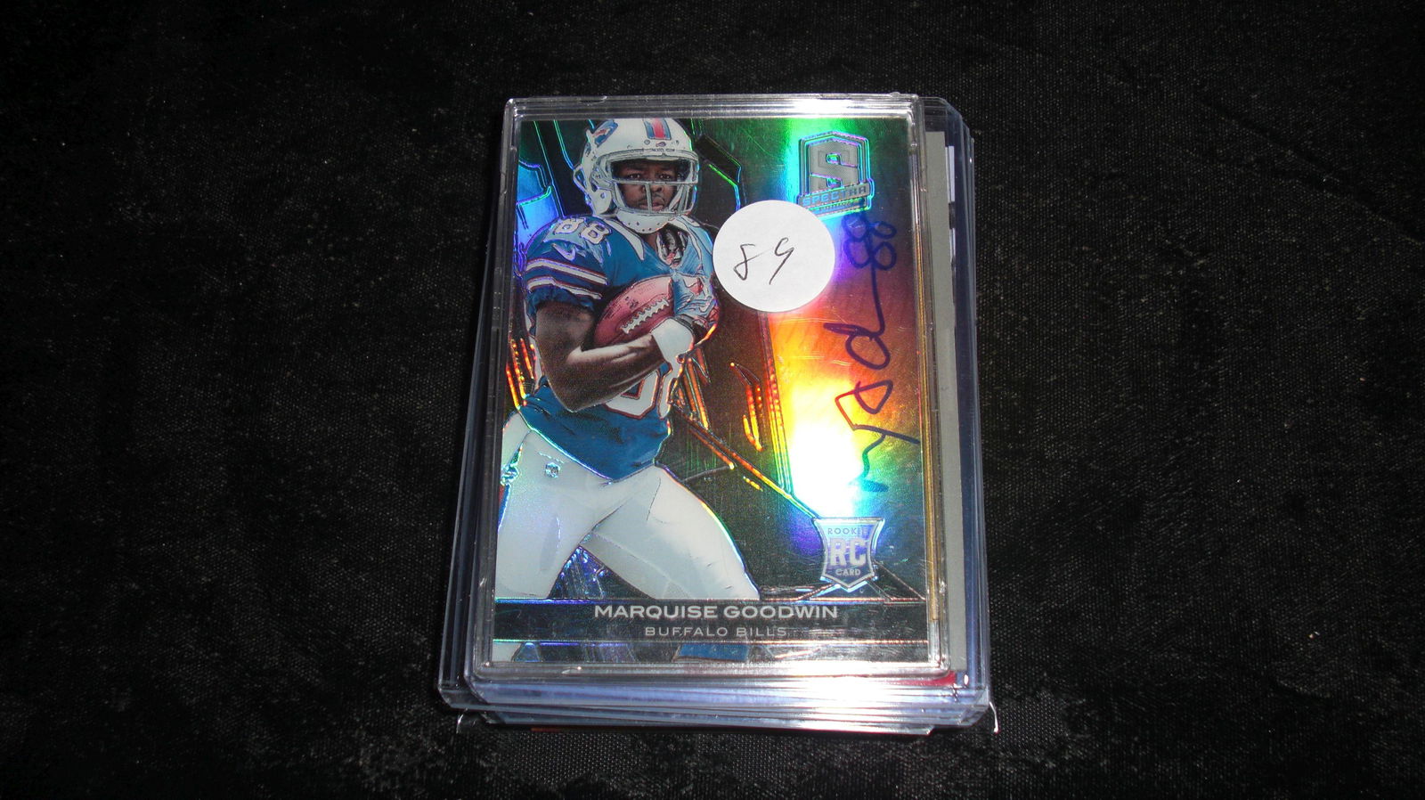 marquise goodwin rookie signature spectra 34/99 (1 of 1)