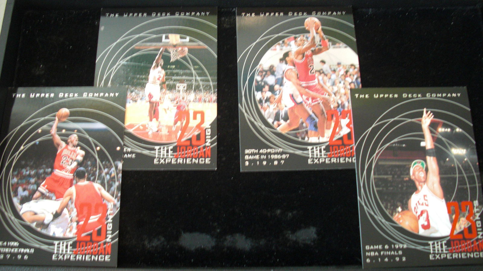 lot of 4 large michael jordan cards (1 of 1)