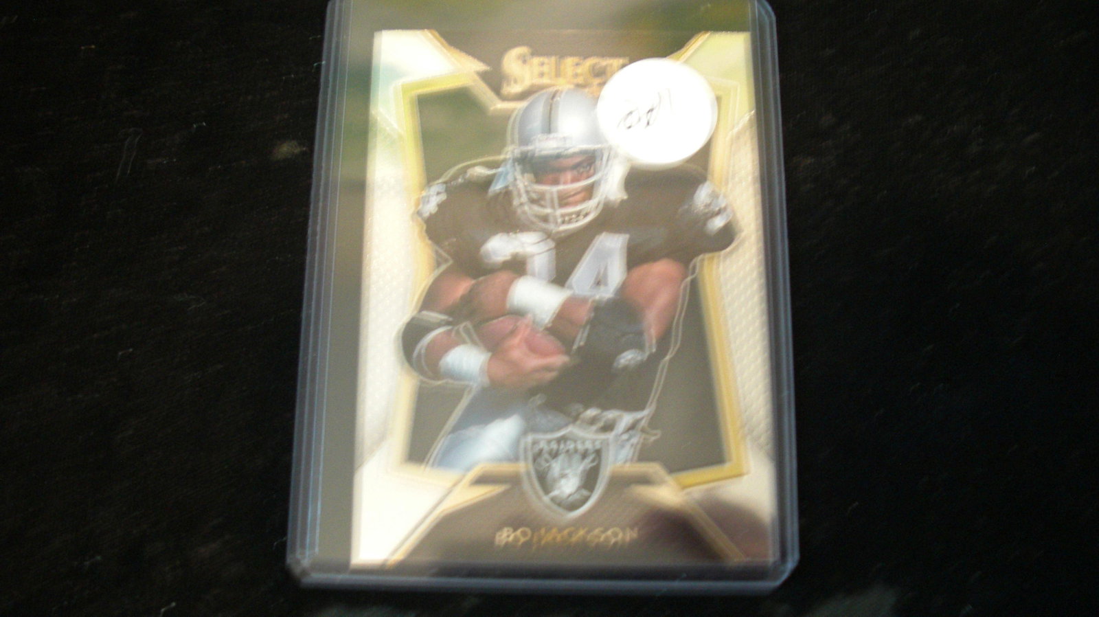 bo jackson select no.98: in top loader