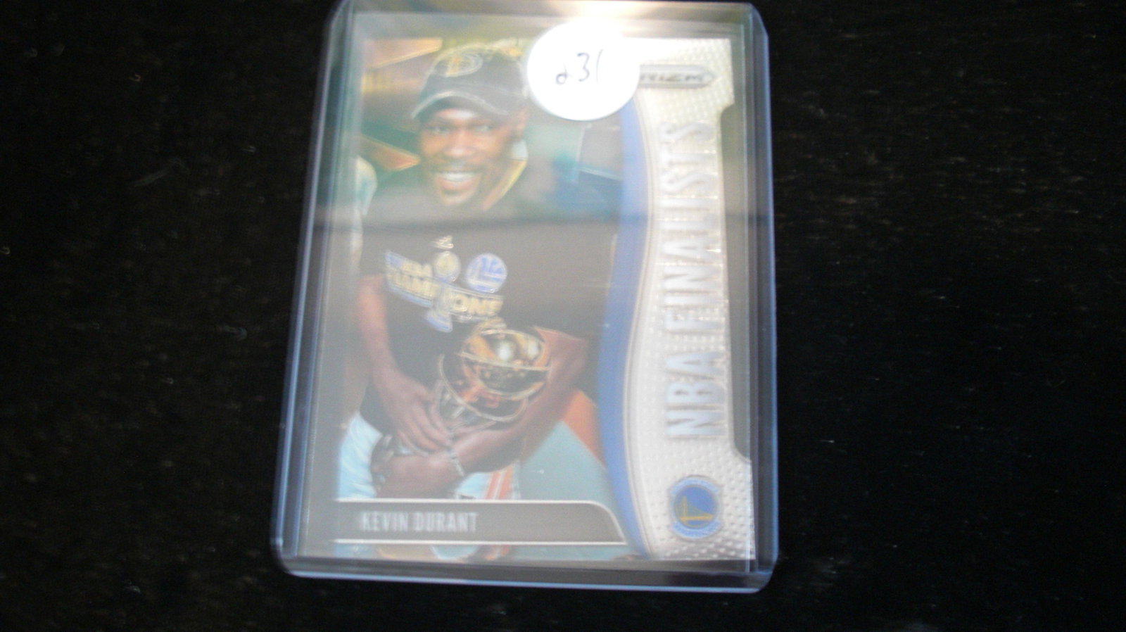 kevin durant nba finalist prizm: in top loader