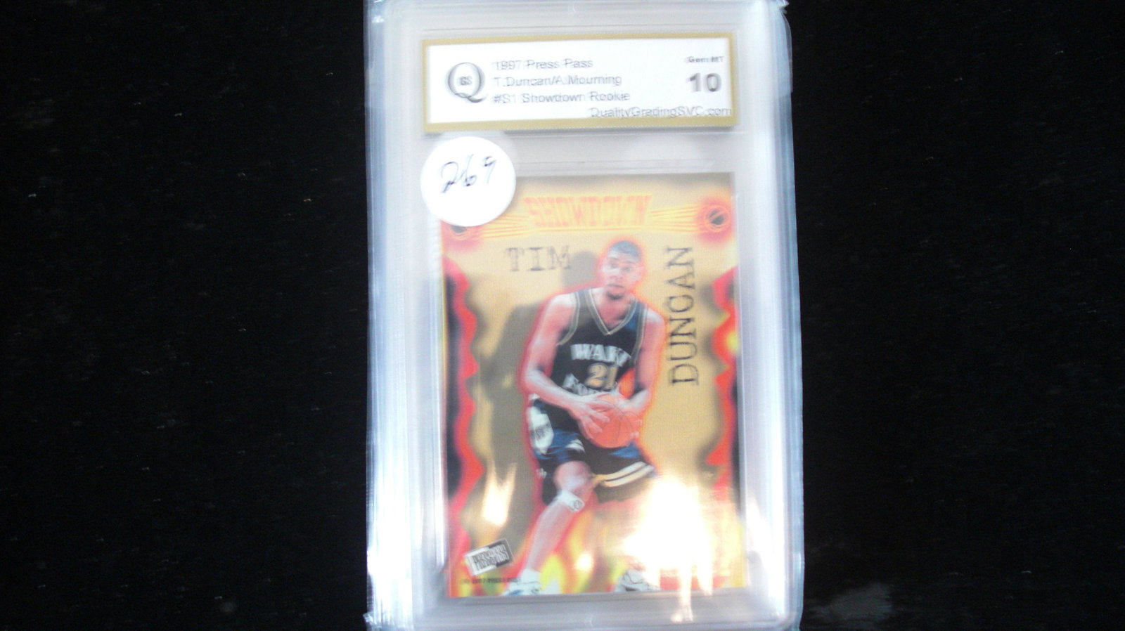gs graded 1997 duncan/mourning mint 10 (1 of 1)