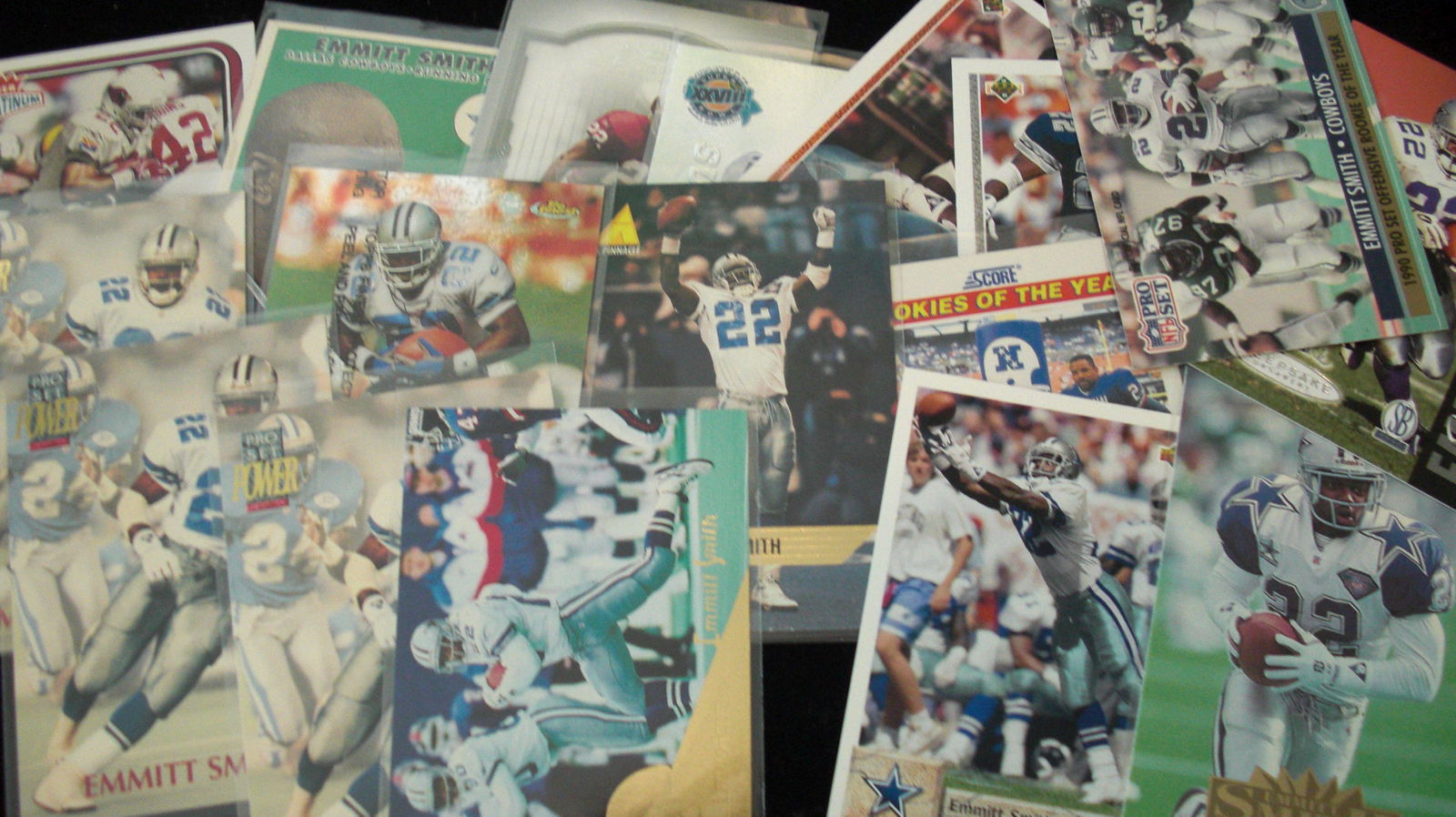 lot of 20 emmitt smith cards (1 of 1)