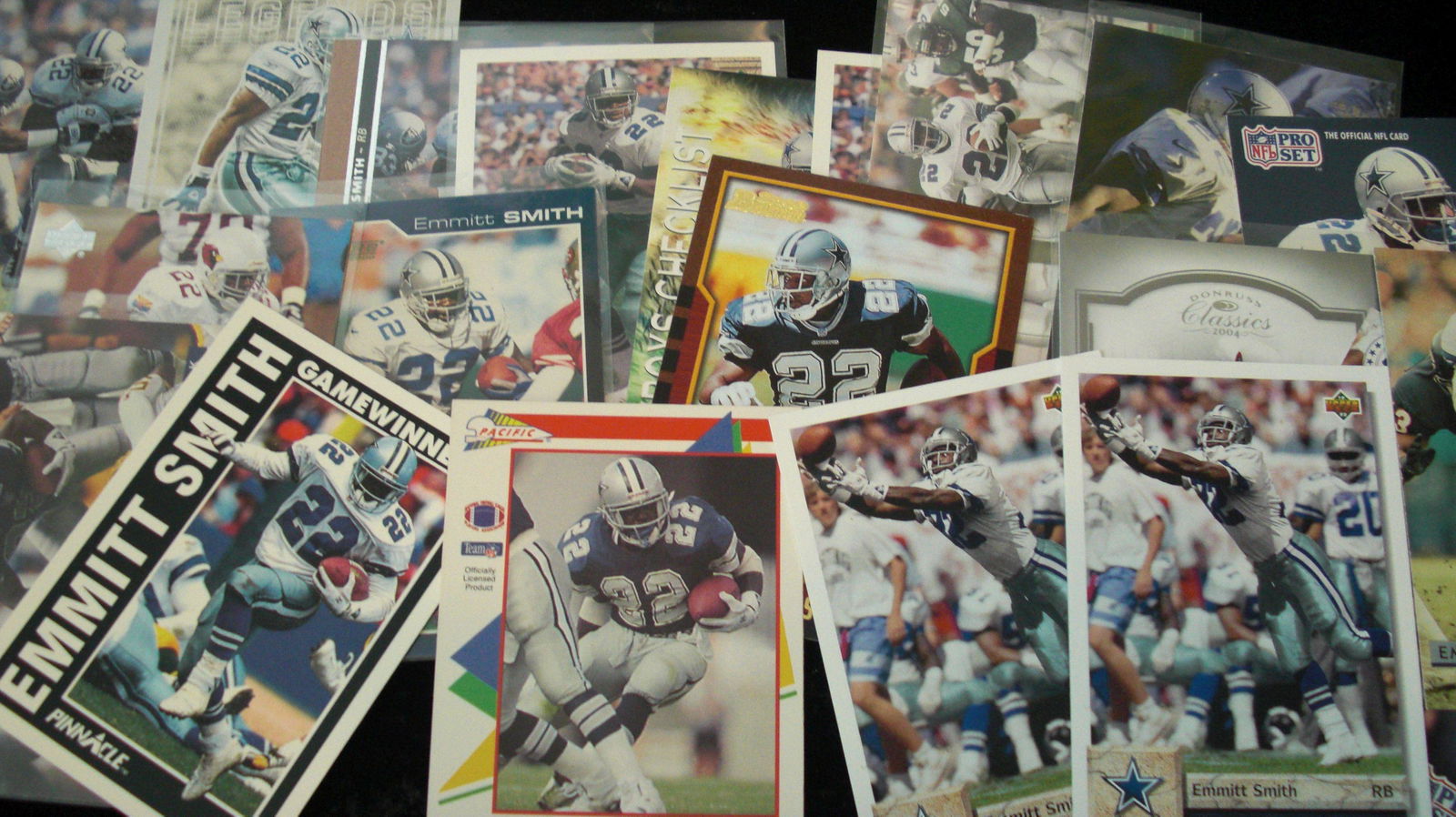 lot of 20 emmitt smith cards (1 of 1)