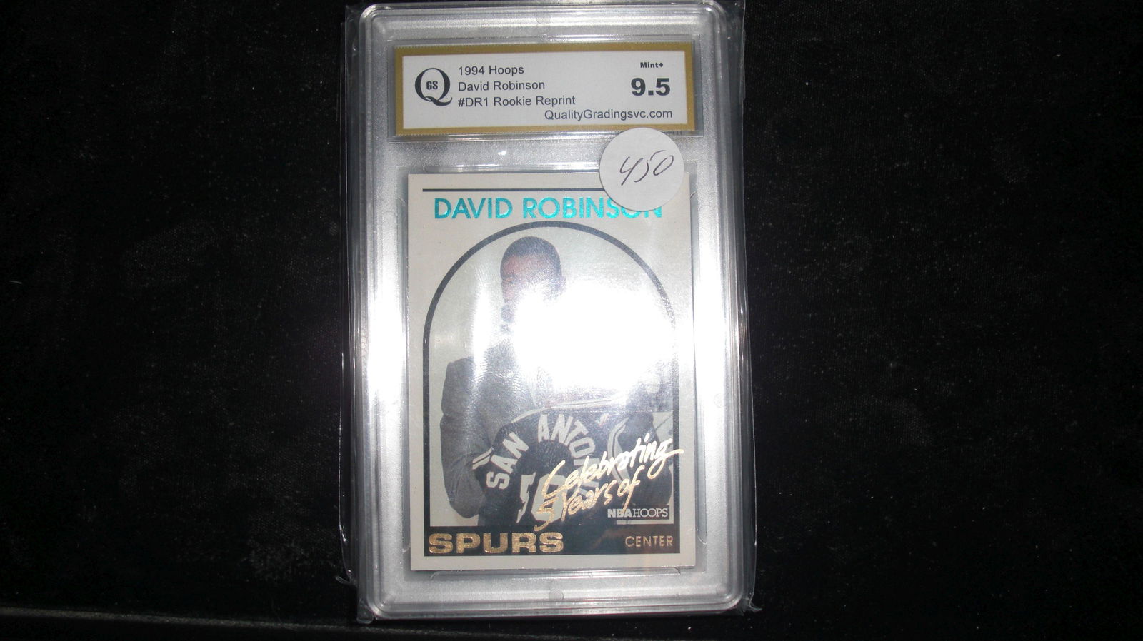 gs graded 1994 david robinson mint 9.5 reprint (1 of 1)