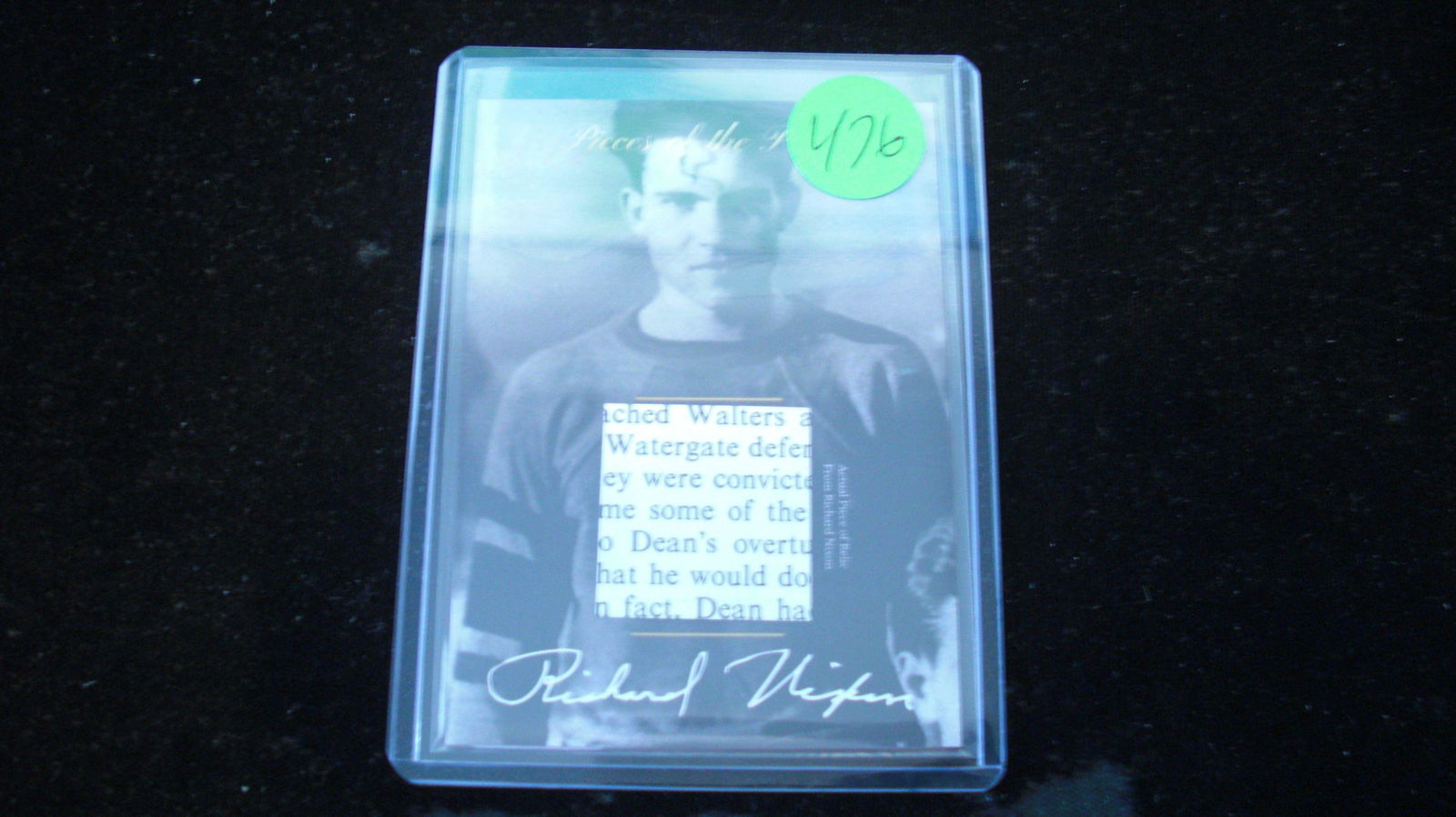 the bar 1/1 richard nixon relic (1 of 1)
