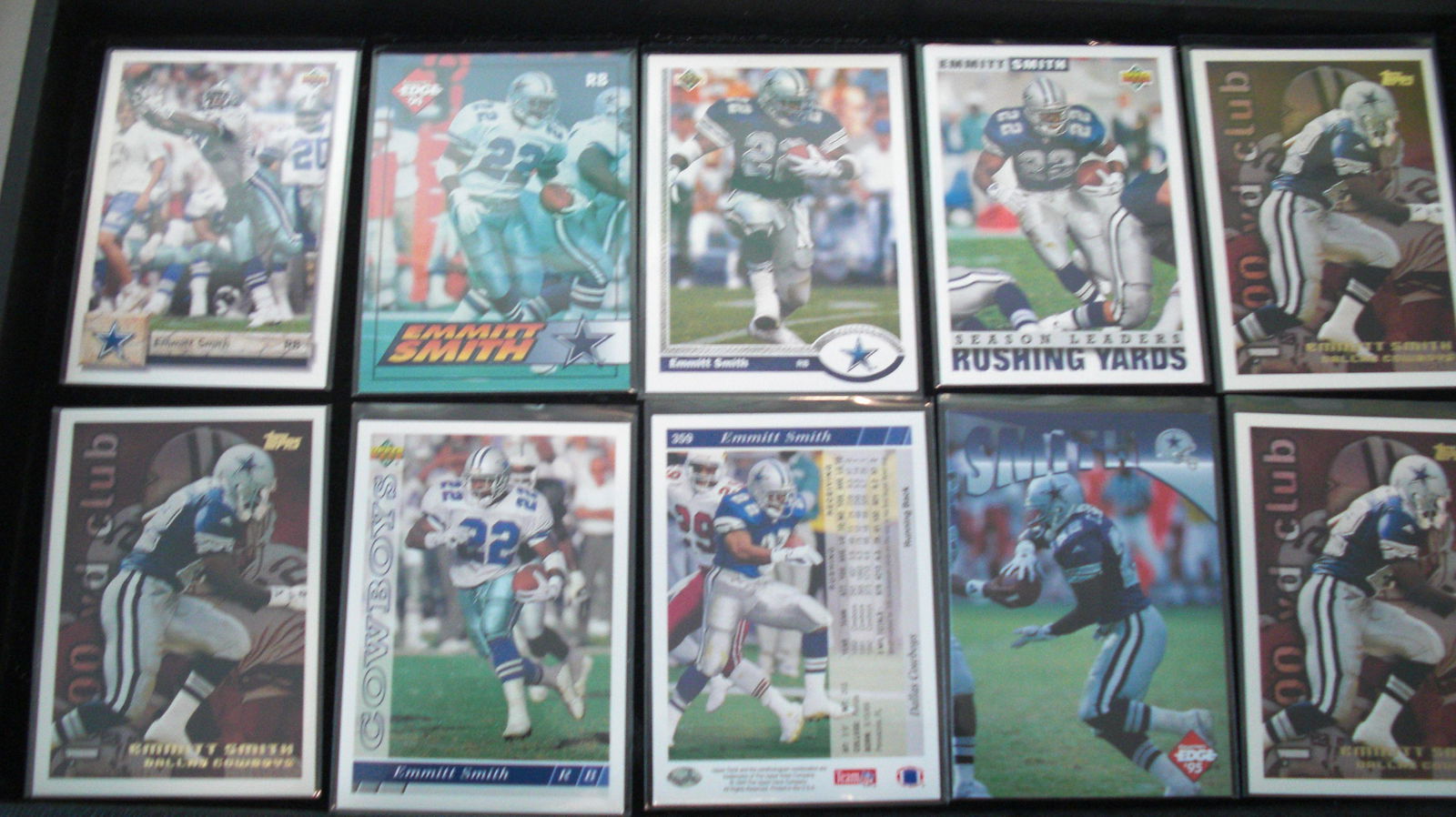 lot of 10 emmitt smith cards (1 of 1)