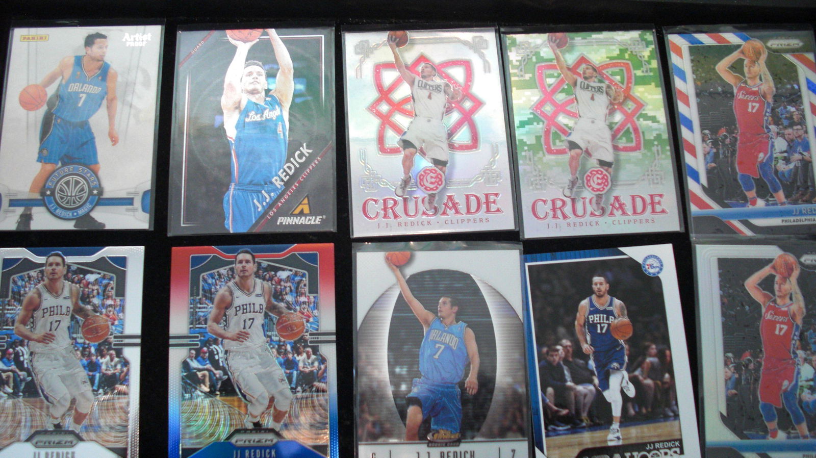 lot of 10 j.j redick cards (1 of 1)