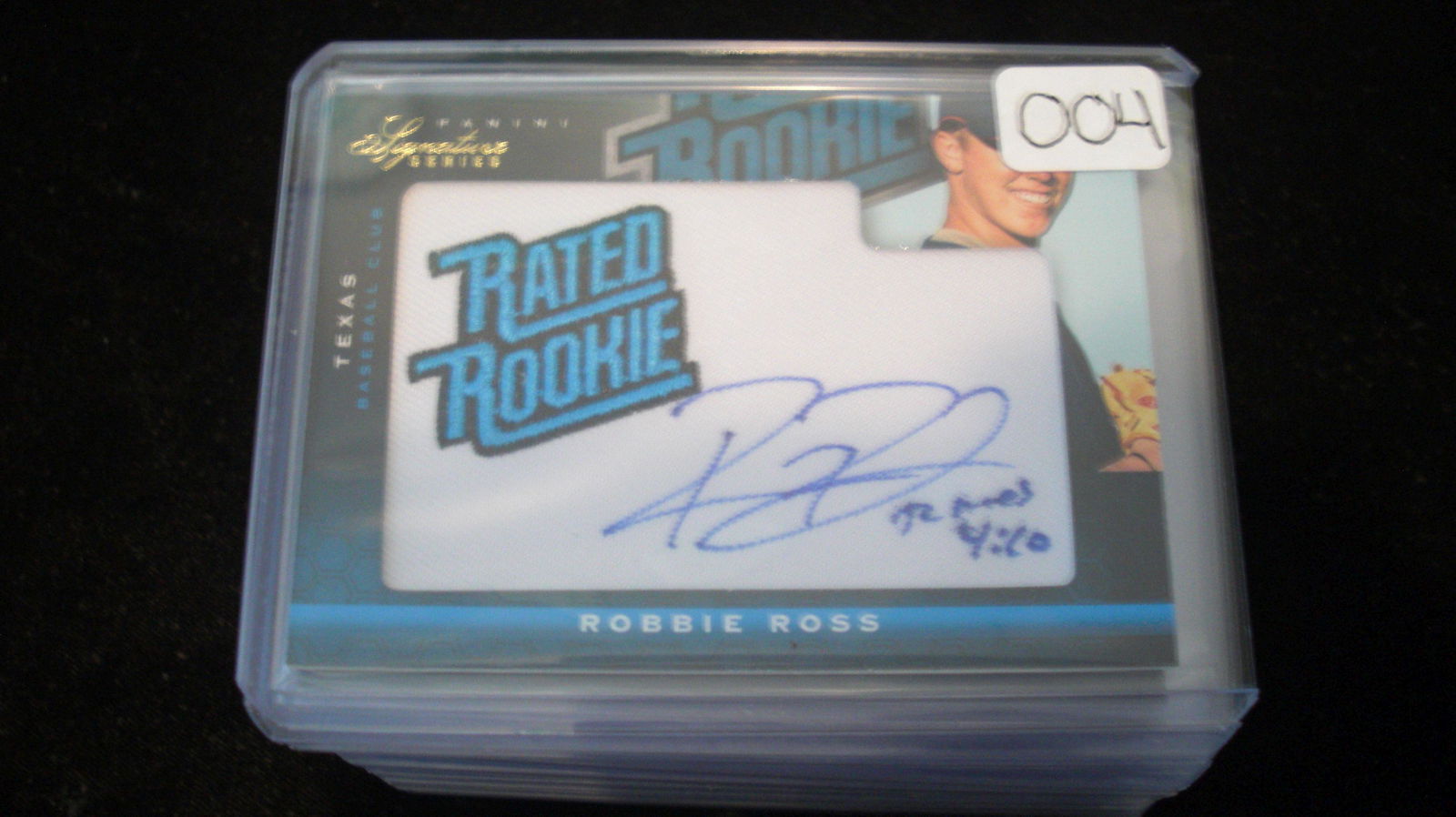 rated rookie patch signature numbered 299 (1 of 1)